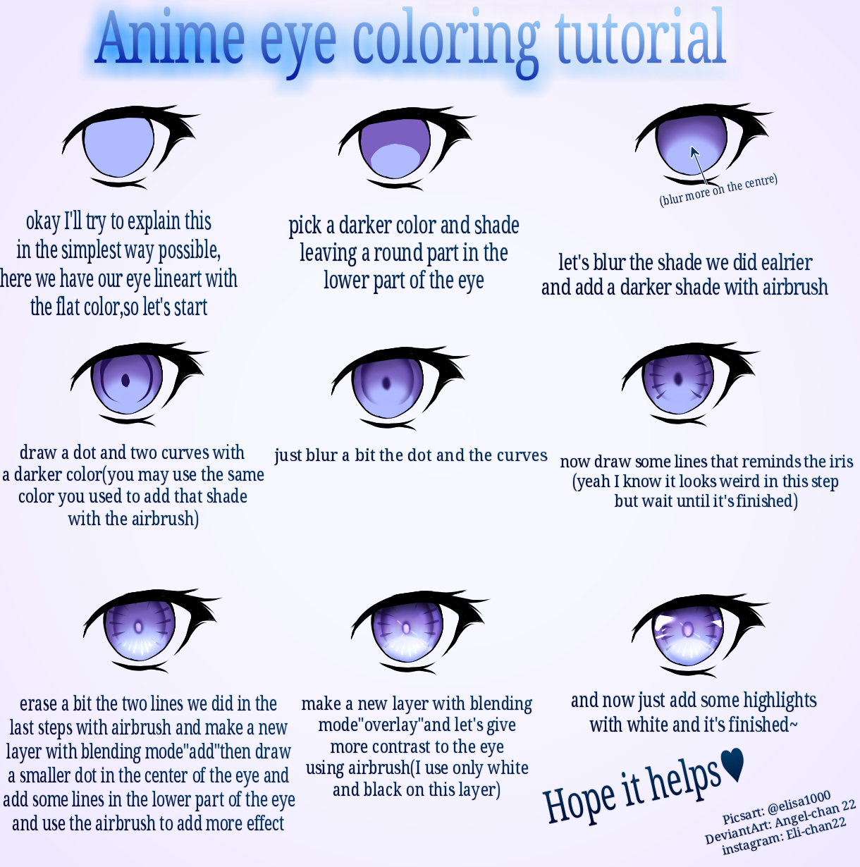 Here S My First Tutorial I Added Texts Because I Don T