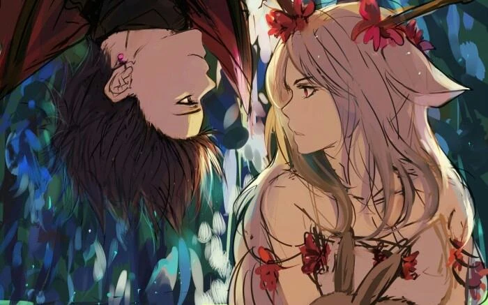 Manga Boy Girl Couple Colorful Cute Image By Lola Manga Boy Girl Couple Colorful Cute Image By Lola
