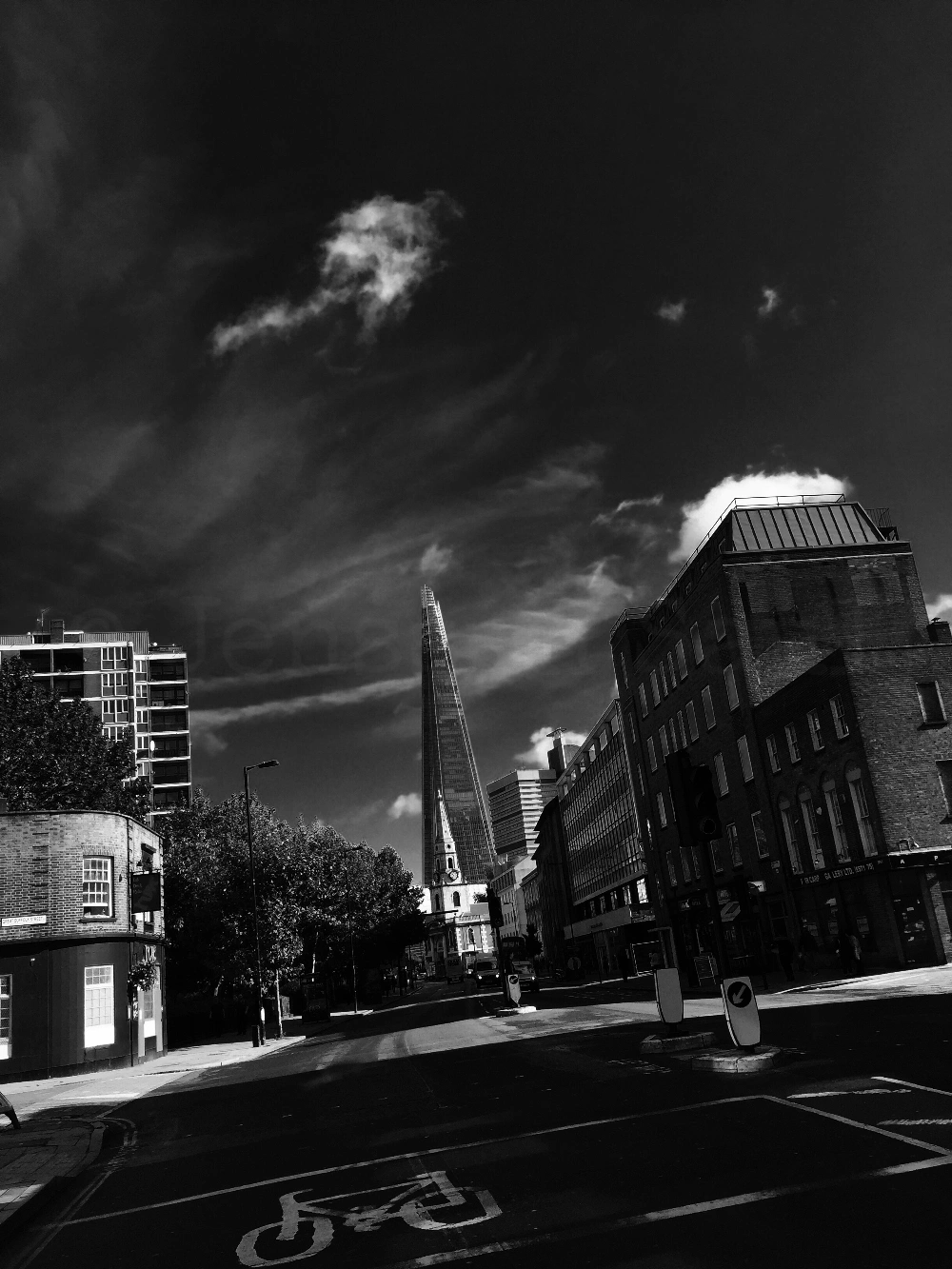 Shard #london #interesting #sky